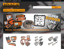Tablet Screenshot of novasub.com